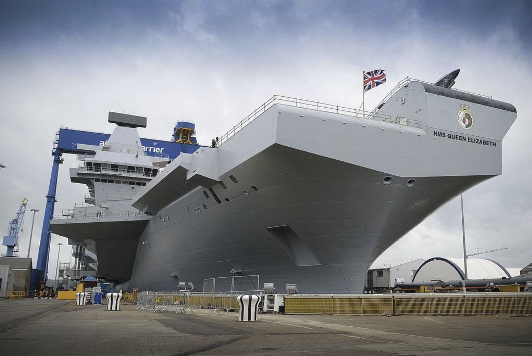 The Largest Aircraft Carriers Built In The UK – LK Valves & Controls Ltd